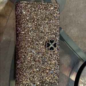 Kate Spade glitter wallet